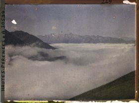 Image représentant France, La Chaîne des montagnes de Luz au dessus des nuages