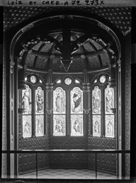 Image représentant L'oratoire de la reine Catherine de Médicis dans les appartements royaux de l'aile François 1er du château