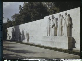 Image représentant Le Mur des Réformateurs dans le parc des Bastions