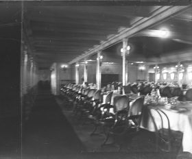 Image représentant La salle à manger des 2emes classes (?)