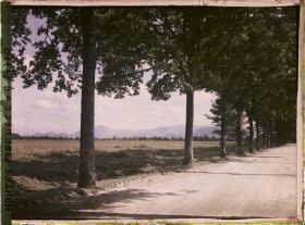 Image représentant France, La Chaîne des Pyrénées vue du plateau de Lannemezan