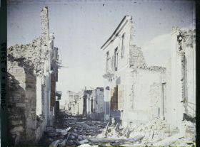 Image représentant Turquie, Smyrne, Incendie de Smyrne en Septe 1922, Quartier Arménien, Rue Rechidien