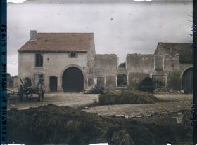 Image représentant France, Xermaménil, Ruines et reconstructions