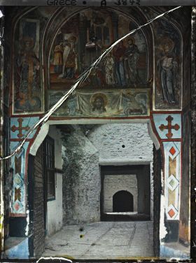 Image représentant Mont Athos, Hilandar, Entrée du Monastère de Hilandar