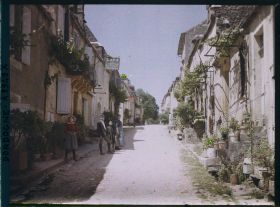 Image représentant France, Domme, Rue montante