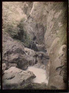 Image représentant France , Vallée D'Ossau, Le Gouffre du Hourat