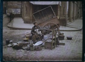 Image représentant Le rétameur de casseroles rue Peyrolières
