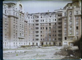 Image représentant Démolition des fortifications et reconstruction d'immeubles (HBM), porte d'Orléans