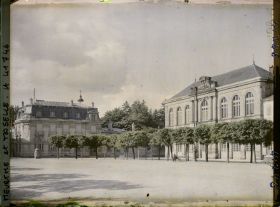 Image représentant France, Lunévile, Rue Léopold, Banque de France