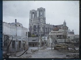 Image représentant France, Reims, Environs de la Cathédrale