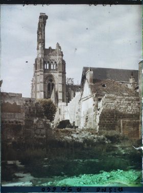 Image représentant France, Soissons, Tour Sud de la Cathédrale