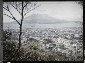 Image représentant Panorama sur la ville et sur le volcan Sakurajima