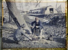 Image représentant Turquie, Karakeui, Marchand en plein air