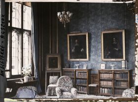 Image représentant Le petit salon et portraits à la Speaker Residence au Parlement