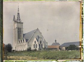 Image représentant France, Neuville-St-Vaast, Abside de l'Eglise