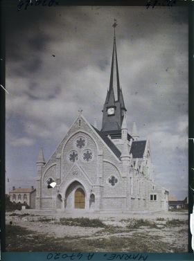 Image représentant France, Cernay en Dormois Marne 313 h, Nouvelle Eglise de Cernay en Dormois