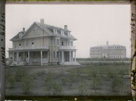 Image représentant Canada, Gravellebourg, Maison du Curé et Couvent des Soeurs