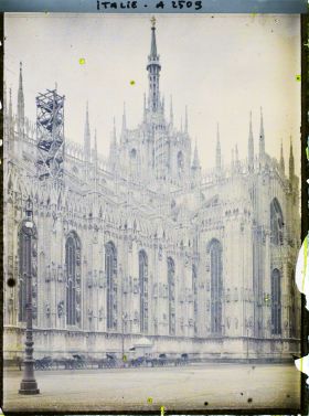 Image représentant Il Duomo, la façade sud de la cathédrale de la Nativité-de-la-Sainte-Vierge