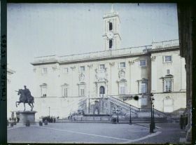 Image représentant Capitole, mairie de Rome dans le palais des Sénateurs