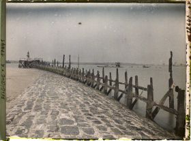 Image représentant Belgique, Zee Brugge, La Jetée et le torpilleur "Thétis"