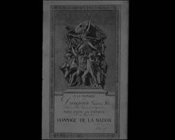 Image représentant Reproduction de diplôme remis aux familles des morts de la guerre