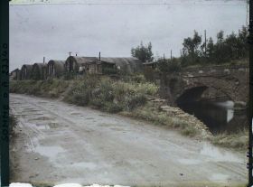 Image représentant France, Péronne, Demi lunes provisoires, faubourg de Paris