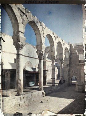 Image représentant Vestiges antiques menant à la mosquée des Omeyyades