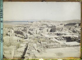 Image représentant Panorama sur la ville basse vers le nord, depuis le quartier du théâtre