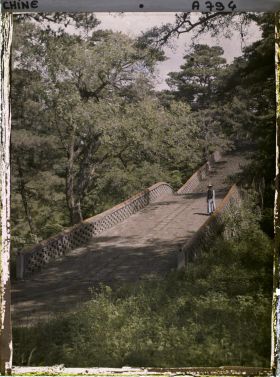 Image représentant Fuling (" tombeau de la Félicité "), appelé aussi Dongling (" tombeau de l'Est ")