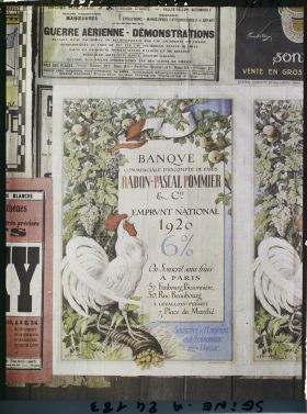 Image représentant Affiche de l'emprunt national de 1920, Banque commerciale d'escompte de Paris