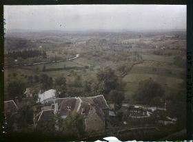 Image représentant France, Gourdon (Lot), Vue prise de l'ancien Château vers le nord