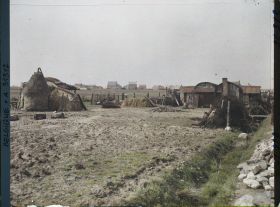 Image représentant Belgique, Wytschaete, Le Village vu de la route de Messines