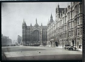 Image représentant Le parlement vue vers White Hall