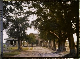 Image représentant Shendao (" voie de l'Ame "), vers Konglin, la nécropole de la famille de Confucius