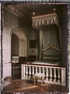 Image représentant La chambre de la marquise de Maintenon dans le logis principal du château