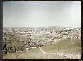 Image représentant Panorama de la ville, vue du Mont Scopus