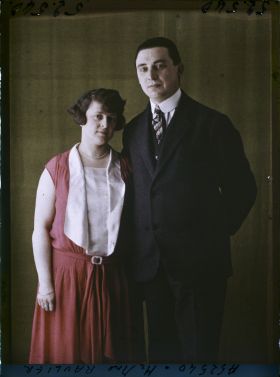 Image représentant Monsieur Victor Raulier et Madame Raulier