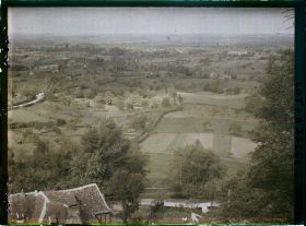 Image représentant France, Gourdon (Lot), Vue prise de la promenade du Château vers le nord