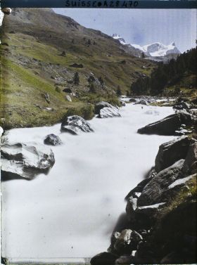 Image représentant Le Findelbach devant le Strahlhorn