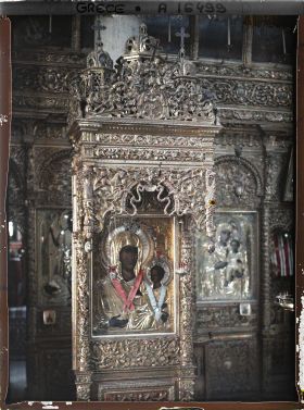 Image représentant Turquie, Hilendar, Iconostase