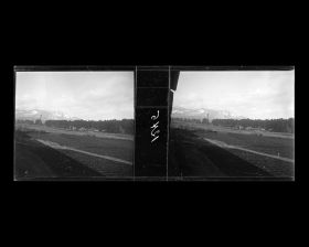 Image représentant Paysage rural vu du train