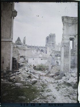Image représentant France, Reims, Ruines