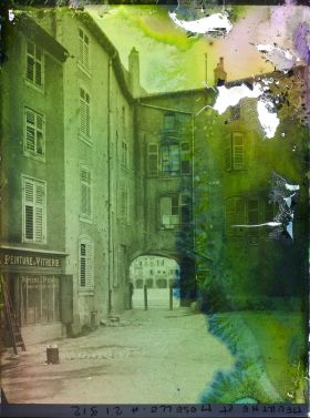 Image représentant France, Pont à Mousson, Voûte d'entrée Nord de la place Duroc