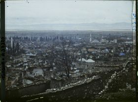 Image représentant Turquie, Magnesie, Panorama sur le Centre de la Ville vers le Nord