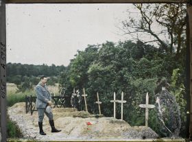 Image représentant Tombes de soldats à Ricquebourg