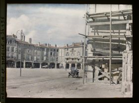 Image représentant France, Pont à Mousson, Reconstructions place du Roch