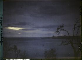 Image représentant Turquie, Scutari d'Asie, Effet du Soir sur Stamboul