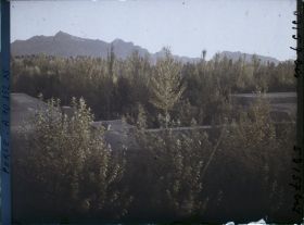 Image représentant Vue vers les montagnes de Djolfa au soleil couchant