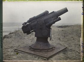 Image représentant Belgique, Blankenberghe, Obusier de 150 de la Batterie Grosen
