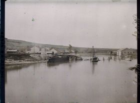 Image représentant France, St Mihiel, La Meuse vers le nouveau Pont